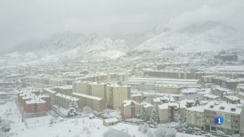 Nevada intensa a Catalunya