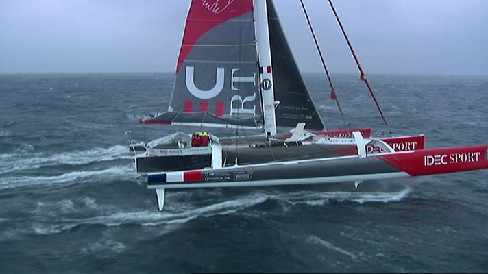 Telediario 1 - Récord del mundo de vela