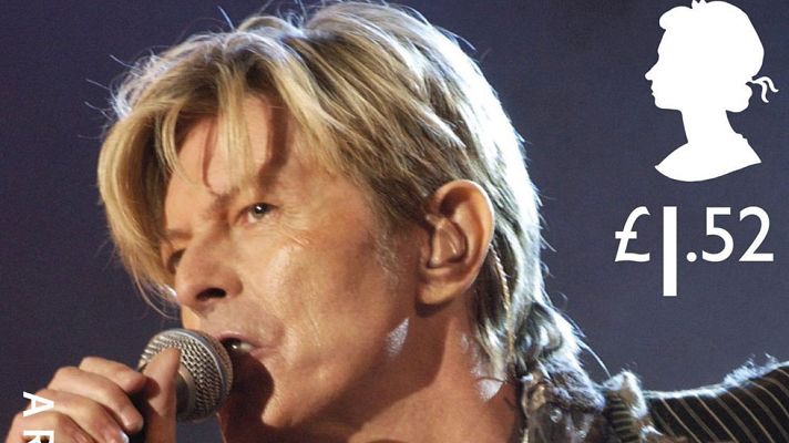 Telediario 1 - Salen a la venta sellos de David Bowie