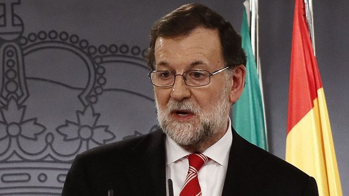 Telediario 1 - Rajoy confía en presentar Presupuestos a finales de marzo