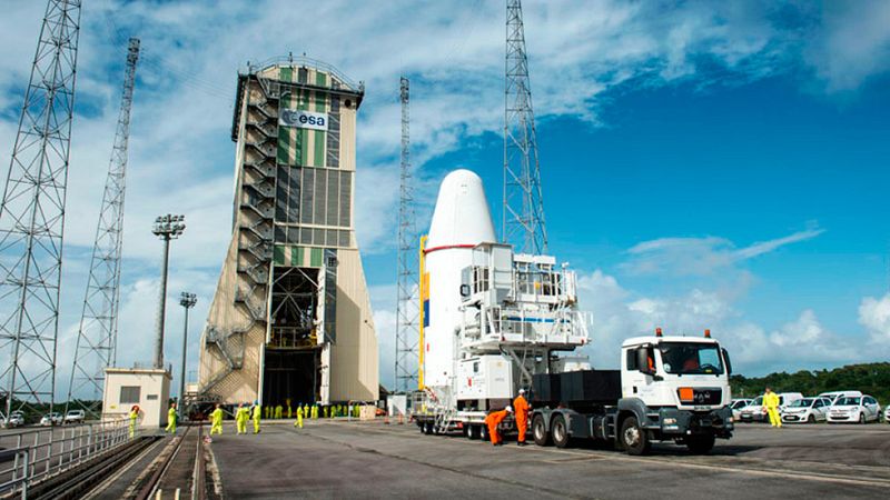 Hispasat lanza el 36W-1, el primer satélite de comunicaciones de la plataforma SmallGeo de la ESA