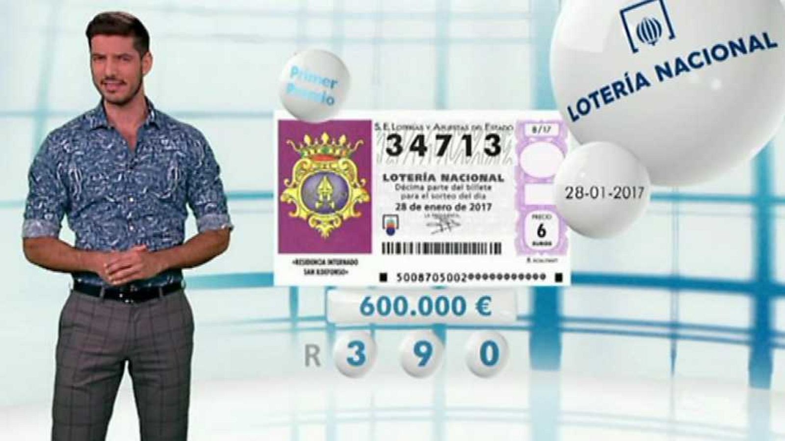 Lotería Nacional - 28/01/17 - ver ahora