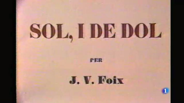 L'Informatiu - 30 anys de la mort del poeta Josep Vicenç Foix