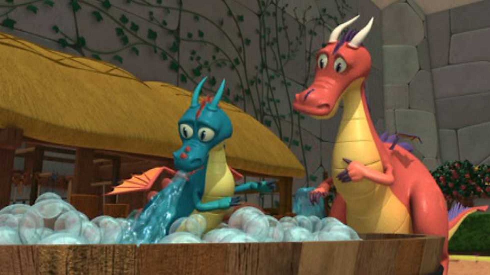 La hora del baño del Sr. Blandito - Mike el Caballero | Ver