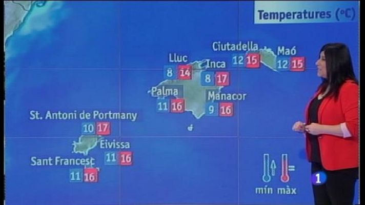 Informatiu Balear - El temps a les Illes Balears - 30/01/17