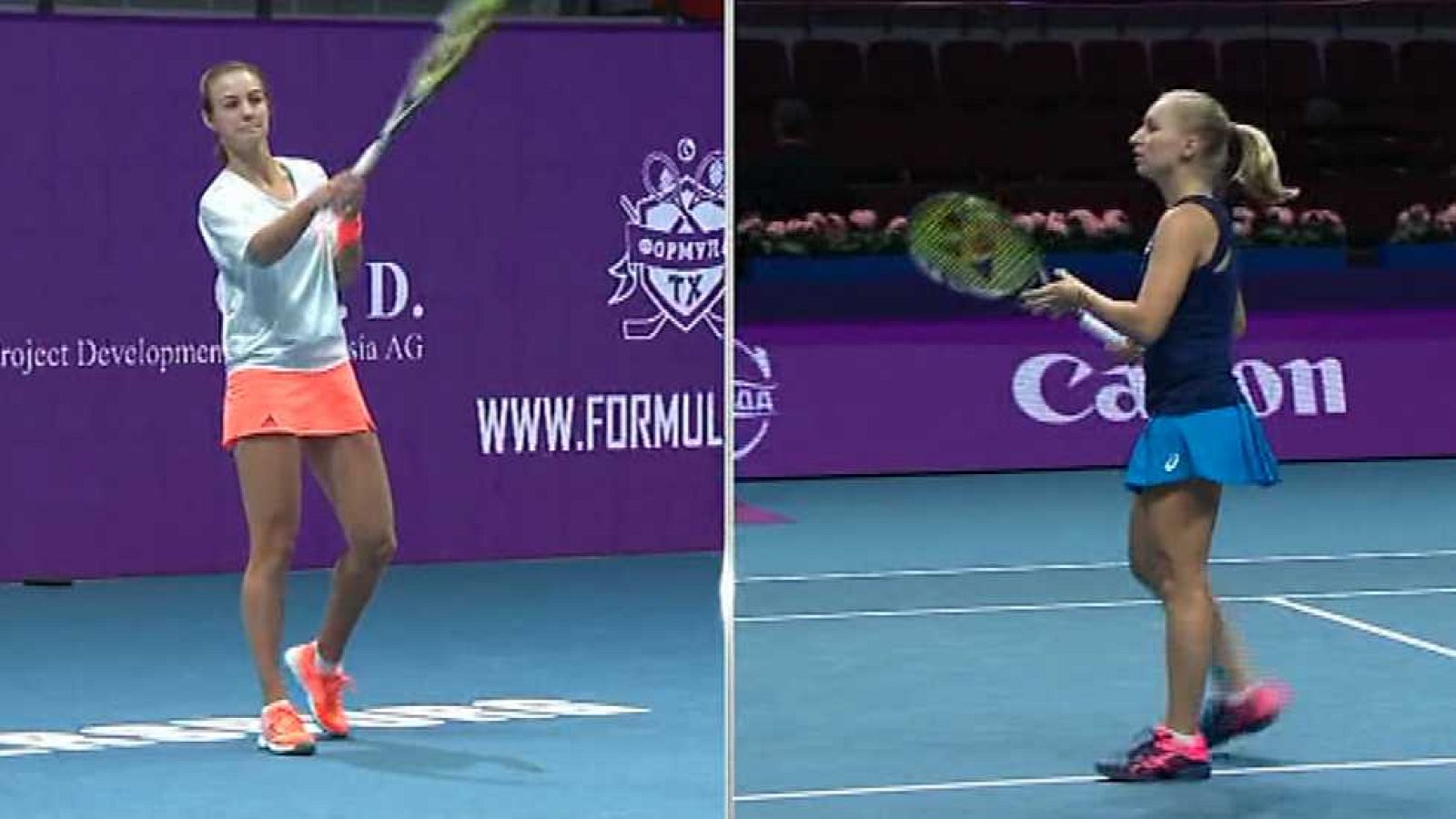 Tenis - WTA Torneo San Petersburgo (Rusia): A. Kalinskaya-D. Gavrilova - ver ahora