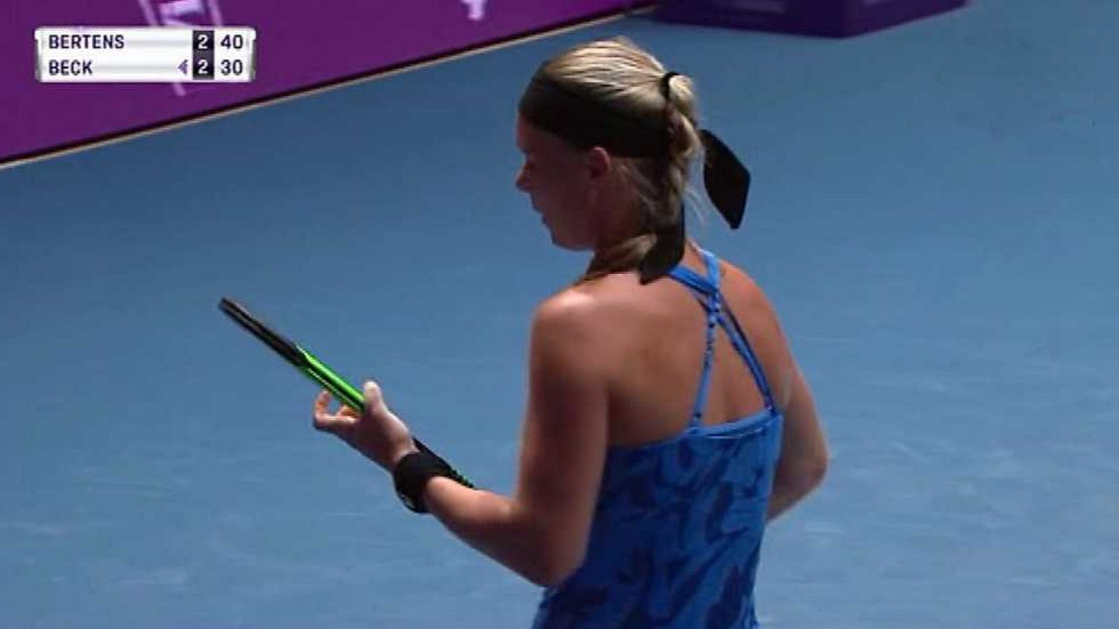 Tenis - WTA Torneo San Petersburgo (Rusia): K. Bertens-A. Beck - ver ahora