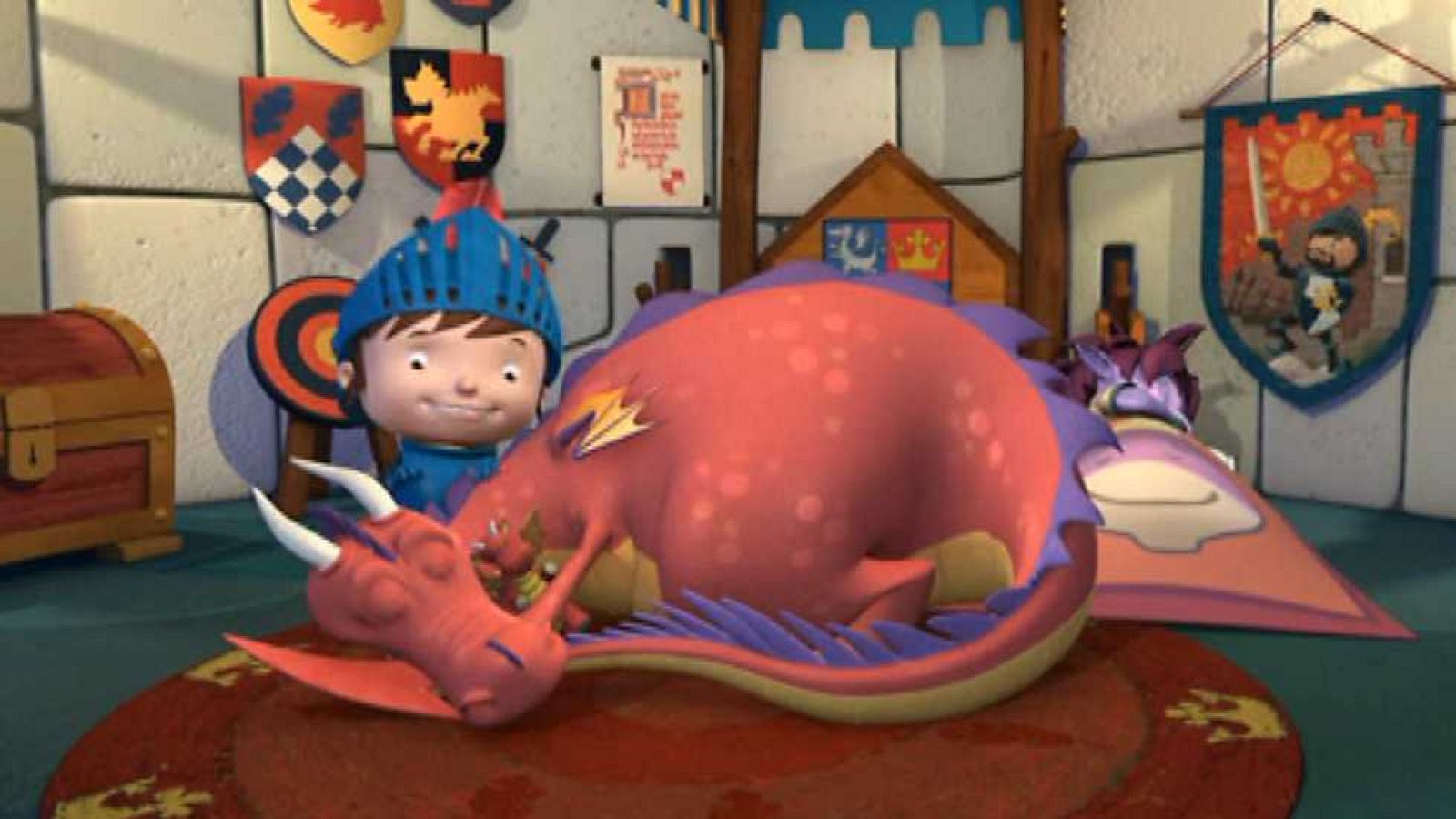 El dragón que roncaba - Mike el Caballero | Ver