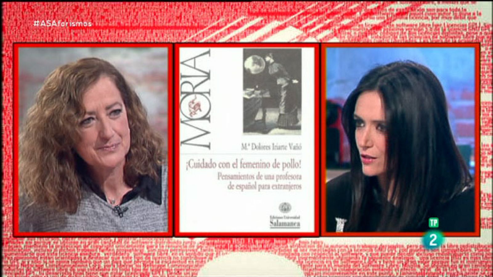 La Aventura del Saber.  Mª Dolores Iriarte. '¡Cuidado con el femenino del pollo!