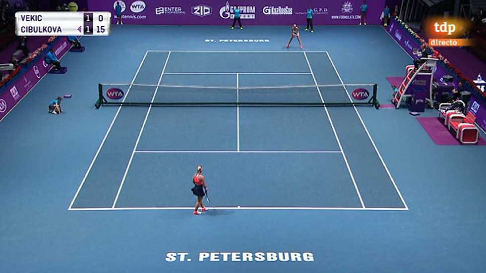 Tenis - WTA Torneo San Petersburgo (Rusia): D. Vekic-D. Cibulkova - ver ahora
