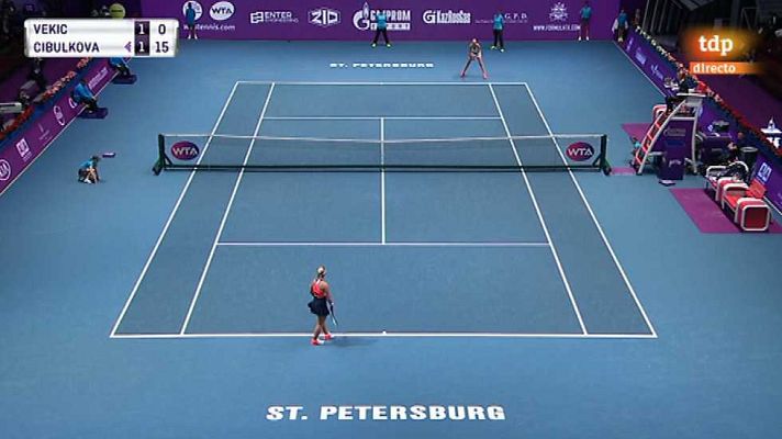 Tenis - WTA Torneo S. Petersburgo: D. Vekic-D. Cibulkova