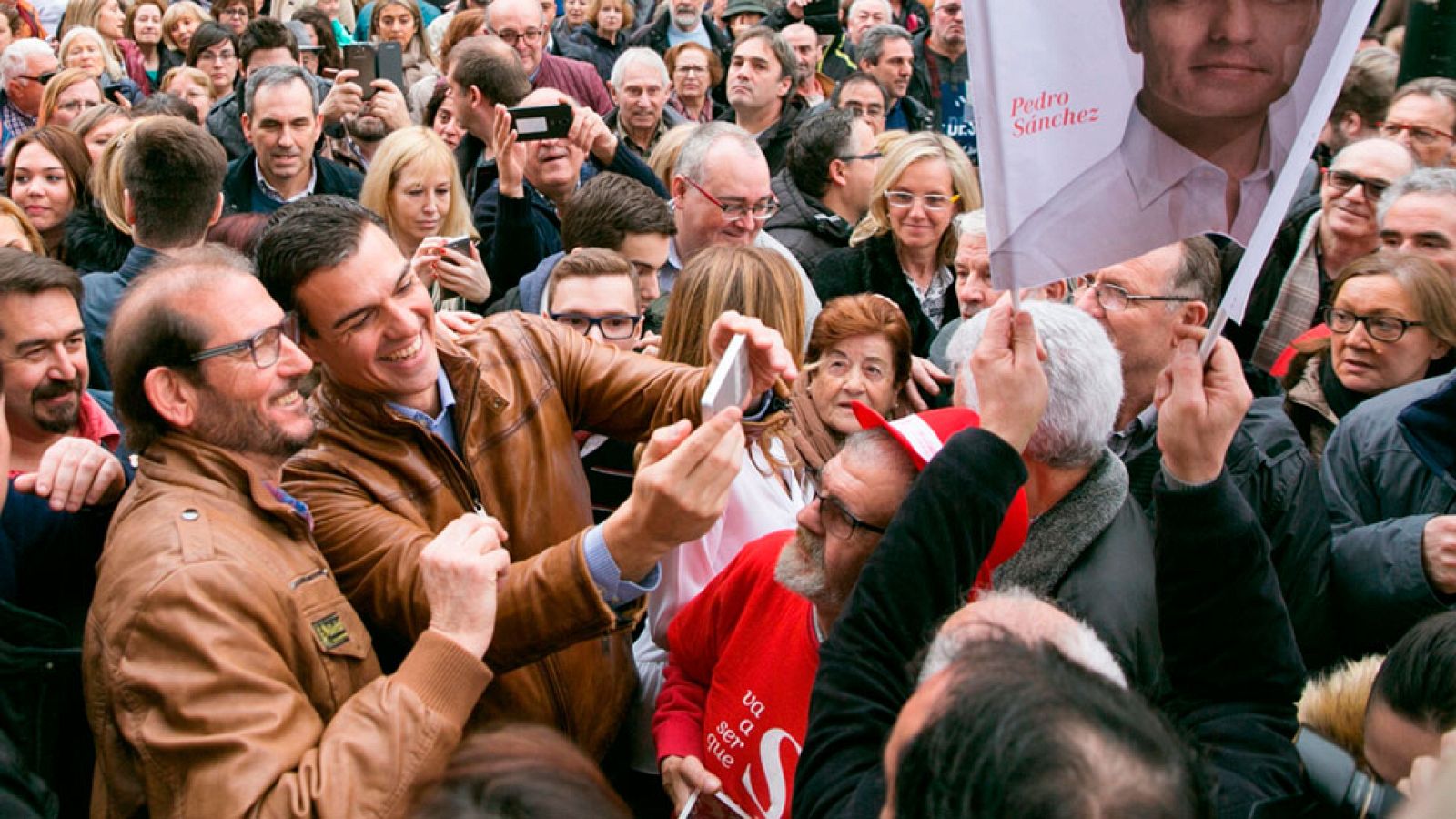 Pedro Sánchez ha celebrado un acto en Zaragoza para explicar su proyecto