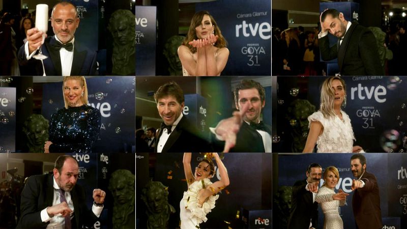 Goyas Golfos 2017 - Lo mejor de la Cmara Glamur de los Goya 2017 | Ver