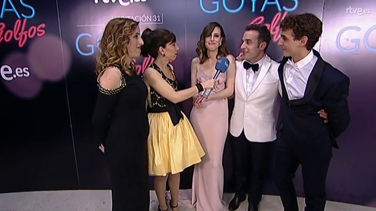 Goyas Golfos 2017 - Natalia, Dani y Miguel hablan sobre el paro en la profesión