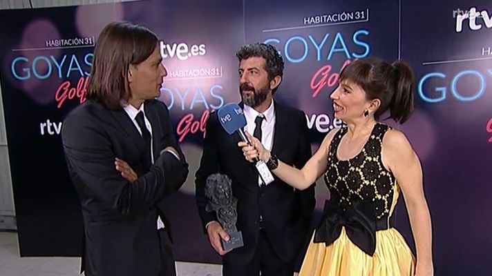 Goyas Golfos - Los ganadores a mejor guion original y adaptado Goya 2017