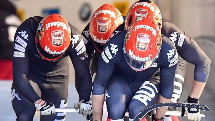 Deportes de hielo - Bobsleigh A-4 Masculino - Copa del Mundo 1ª Manga desde Igls (Austria)