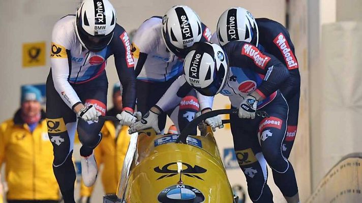 Deportes de hielo - Bobsleigh A-4 Masculino - Copa del Mundo 2ª Manga desde Igls (Austria)