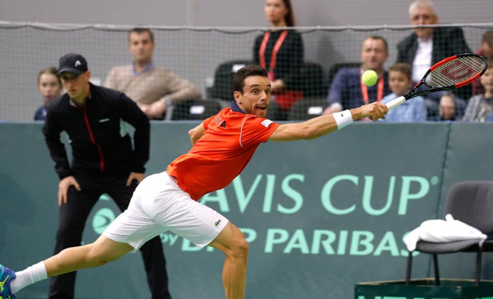 Bautista gana el cuarto punto e iguala la eliminatoria ante Croacia | Ver