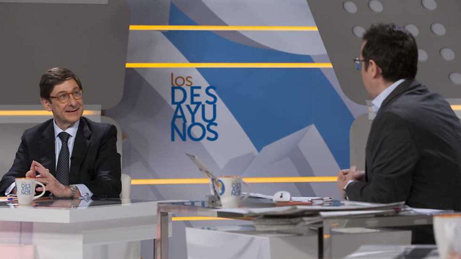 Los desayunos de TVE - José Ignacio Goirigolzarri, presidente de Bankia - ver ahora