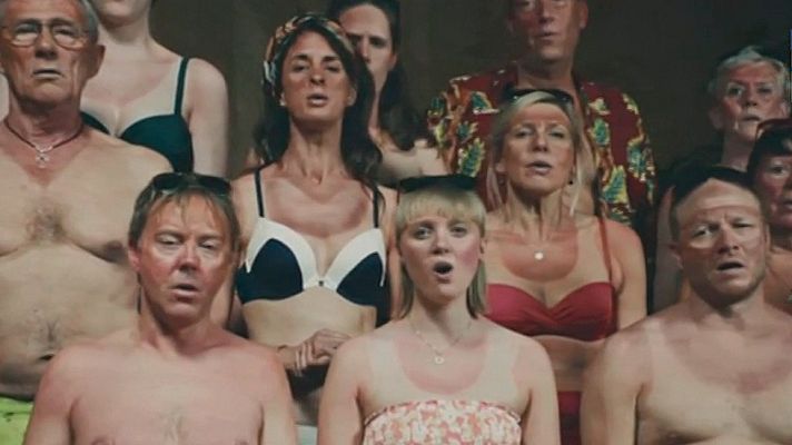 Telediario 1 - Los daneses piden ayuda a los españoles para prevenir el cáncer de piel