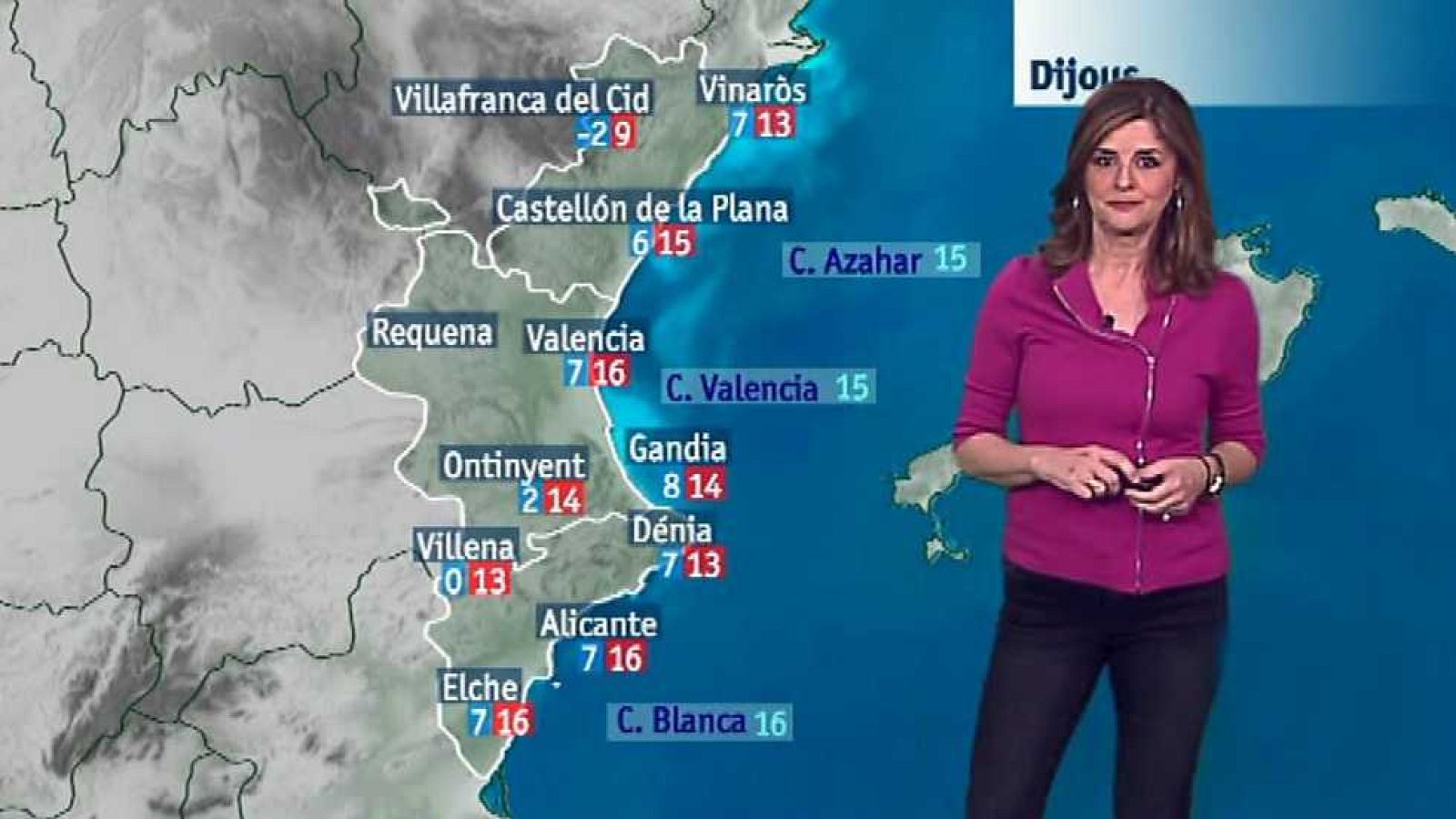 El tiempo en la Comunidad Valenciana - 08/02/17 - ver ahora