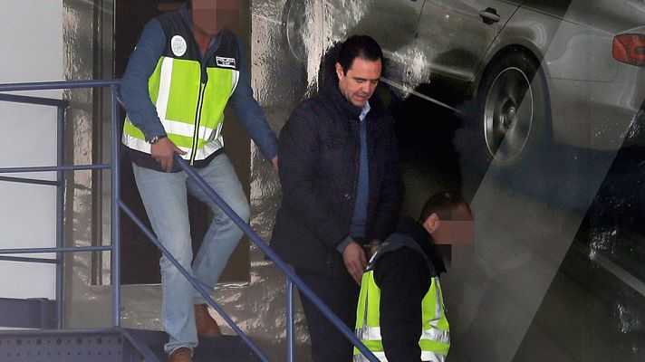 Telediario 1 - Detienen al yerno de la viuda del expresidente de la CAM como presunto autor material del asesinato