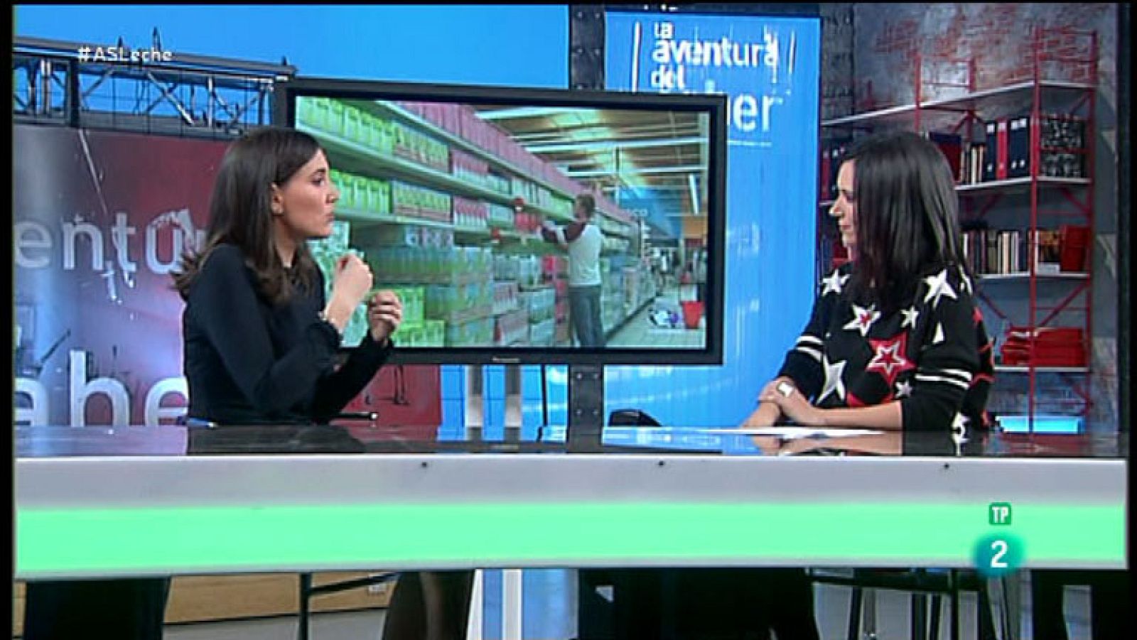 La Aventura del Saber. TVE. Taller de nutrición. Marián García . Mitos de la leche