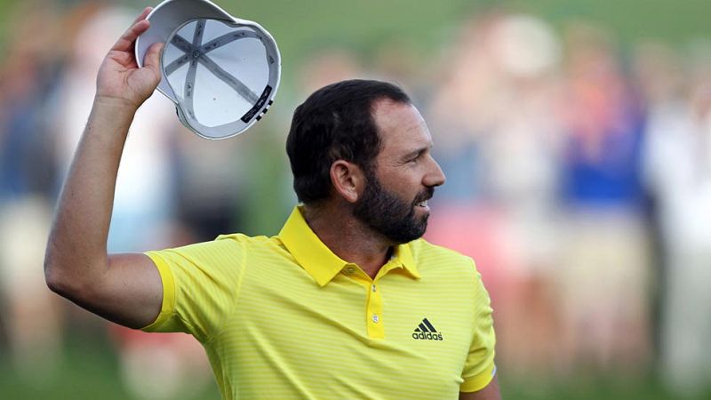 Sergio García, derribando drones | Ver