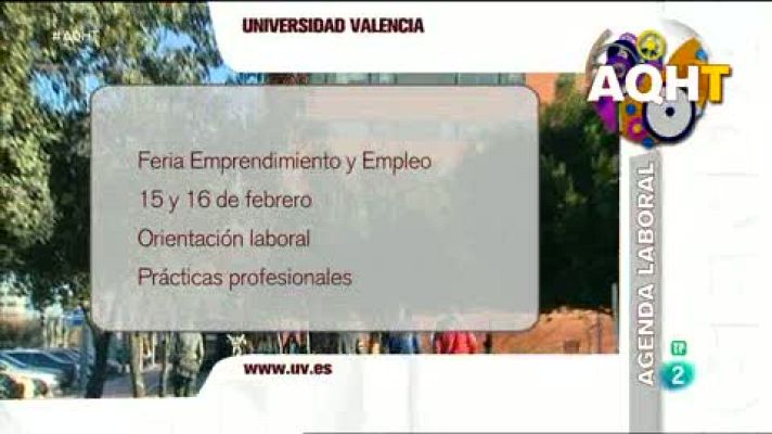 Aquí hay trabajo - Agenda antiparo de la semana