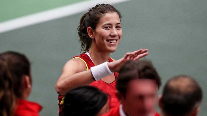 Tenis - Copa Federación 1ª, Rep. Checa-España: B.Strýcova-G.Muguruza