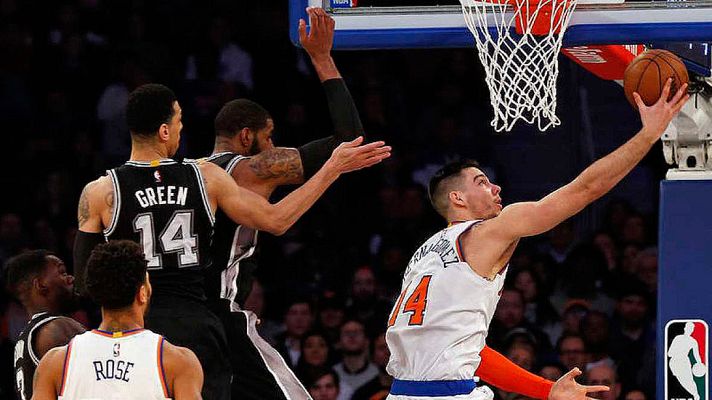 Telediario 1 - Willy Hernángomez brilla como titular en los Knicks