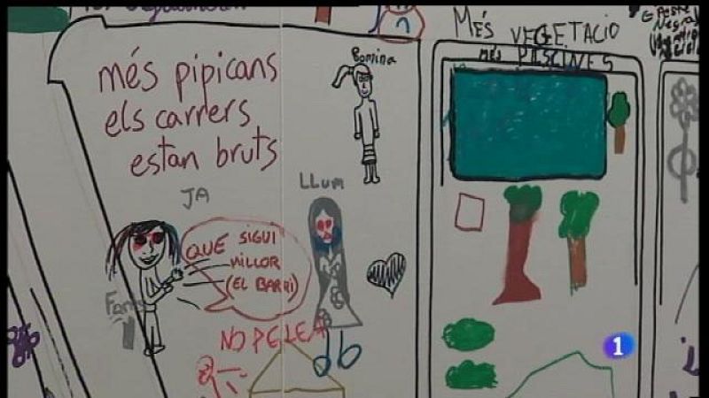 Els nins opinen sobre la ciutat