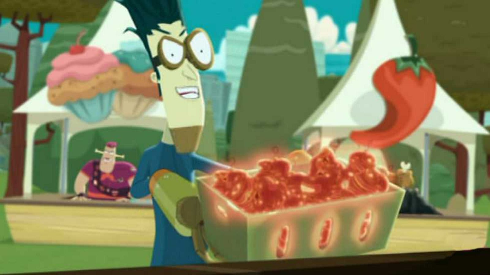 Cocinando fuera - Liga de los supervillanos | Ver