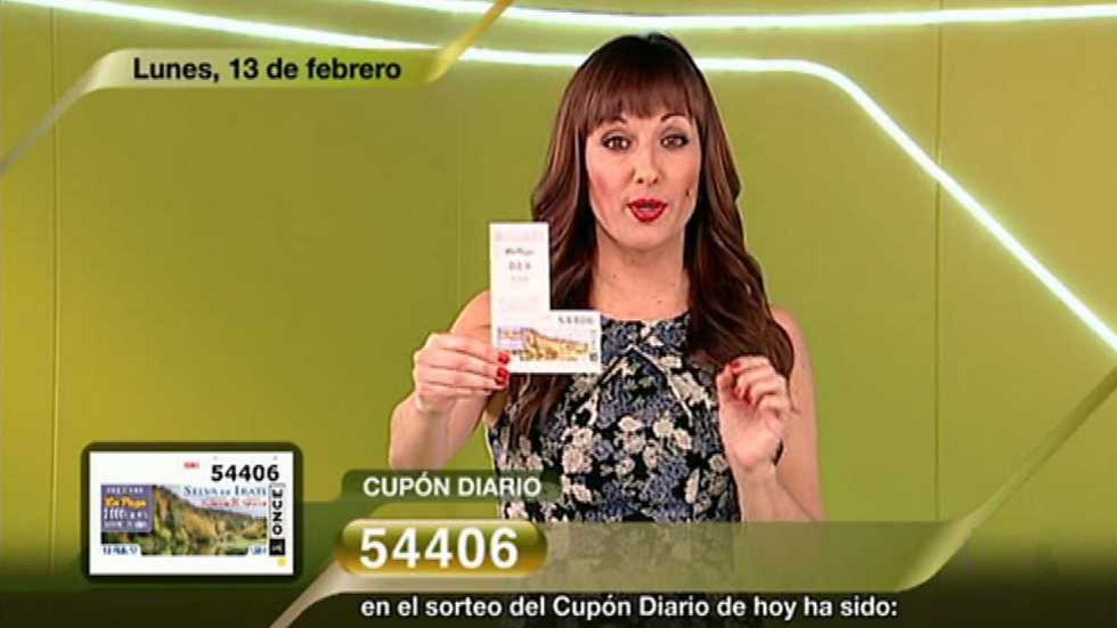 Sorteo ONCE - 13/02/17 - ver ahora