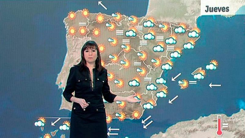 Jornada estable, con fuerte viento en el Estrecho