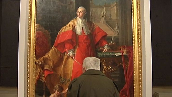 Telediario 1 - El Palacio Barberini, en Roma, alberga dos exposiciones al mismo tiempo