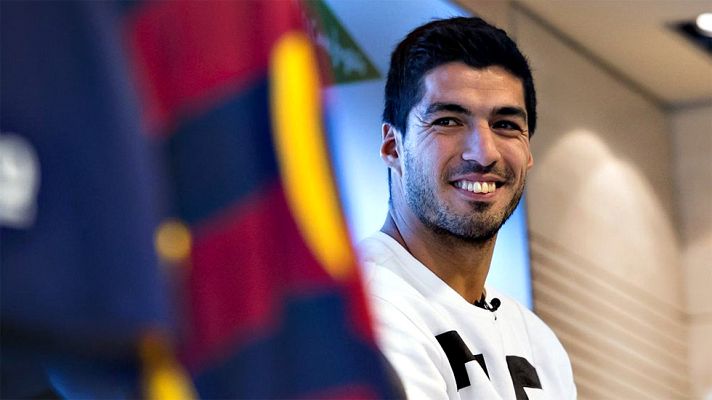 Telediario 1 - Luis Suárez: "Tenemos un lindo desafío para quedar en la historia del club"