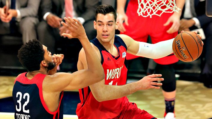 Telediario 1 - Willy y Abrines vencen en el partido de 'rookies'