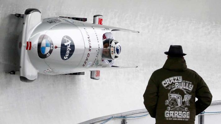Deportes de hielo - Bobsleigh A-2 Masculino - Campeonato del Mundo 2ª Manga. Königssee (Alemania)