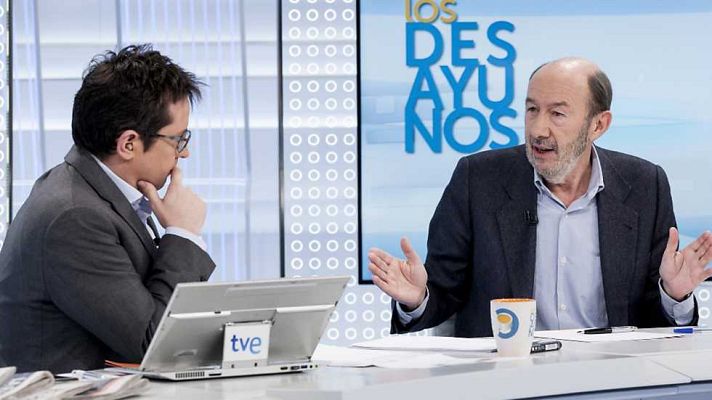 Los desayunos - Alfredo Pérez Rubalcaba