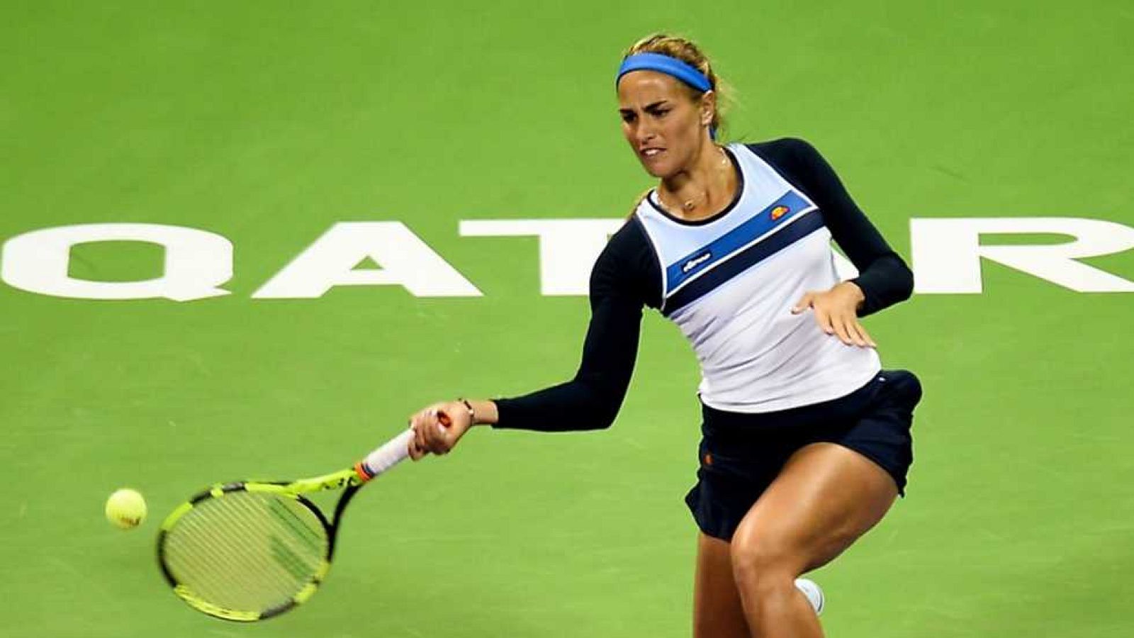 Tenis - WTA Torneo Doha (Catar). 2ª Semifinal: M. Puig - C. Wozniacki - ver ahora