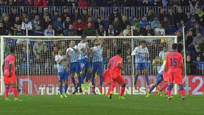  - La Unión Deportiva cae ante el Málaga