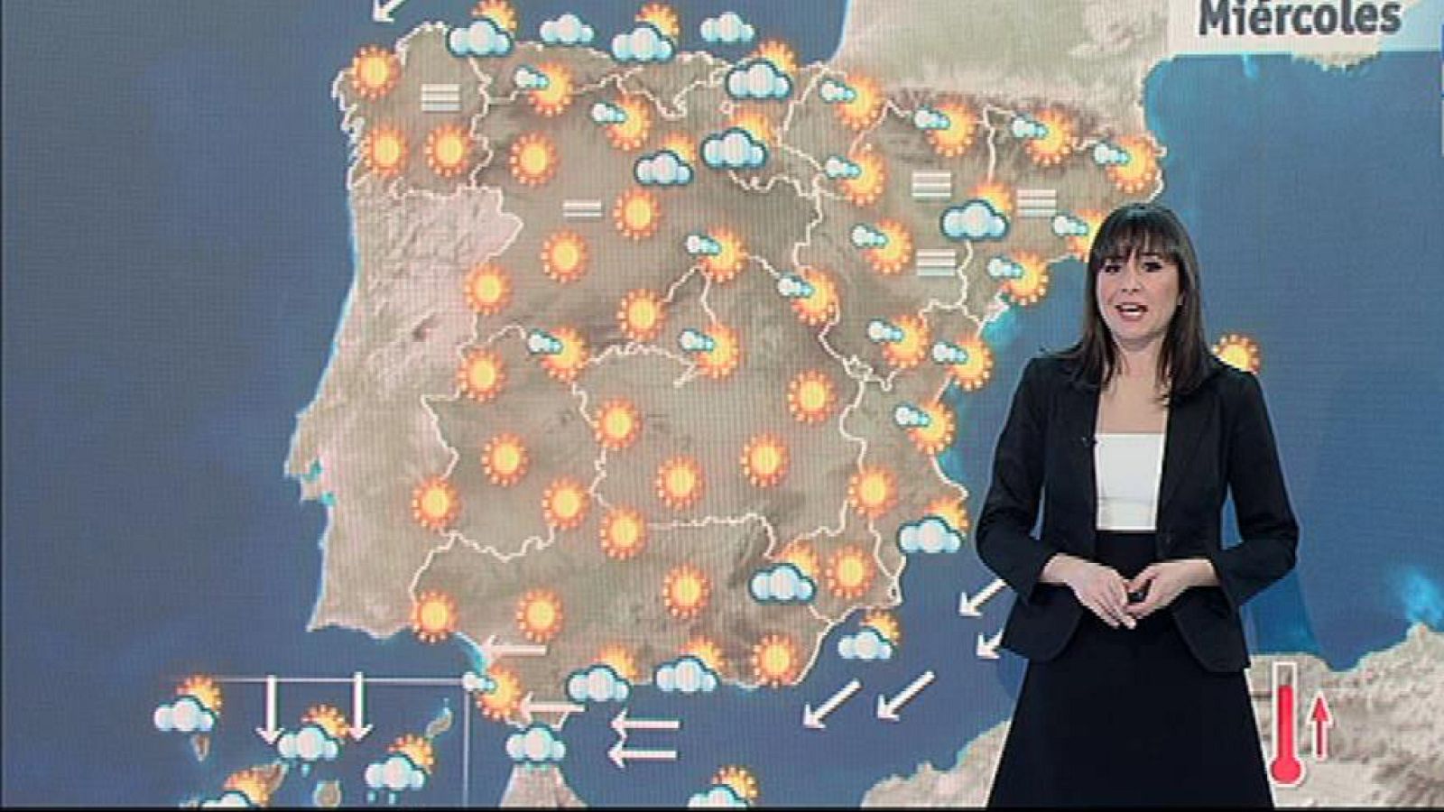 Subida de temperaturas generalizada y levante fuerte en Cádiz