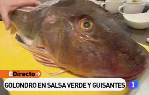 RTVE Cocina - Golondro en salsa verde con guis...