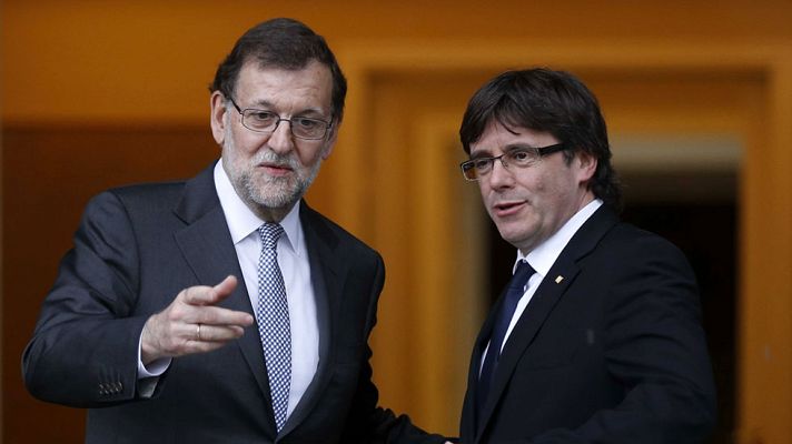 Informativo 24h - Rajoy no confirma ni desmiente su cita con Puigdemont pero asegura que nunca hablará para incumplir la ley