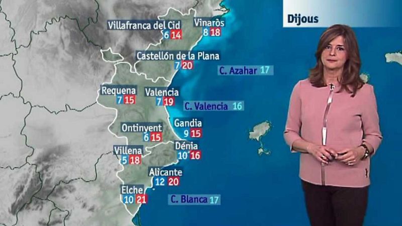 El tiempo en la Comunidad Valenciana - 22/02/17 - ver ahora