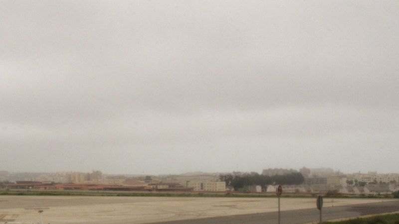 Precipitaciones con barro en suroriental, Ceuta, Melilla y Baleares