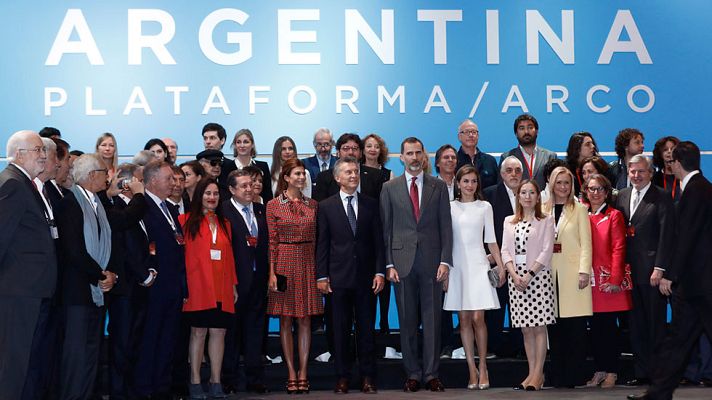 Telediario 1 - Inaugurada la XXVI edición de ARCO con Argentina como país invitado
