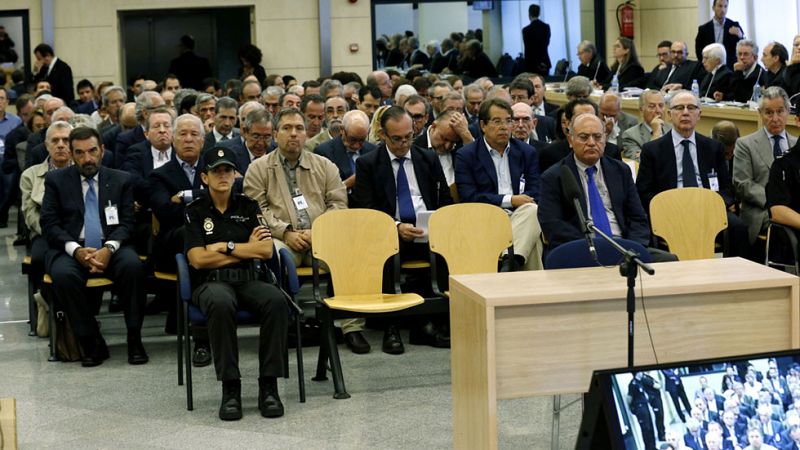 Hasta 39 de las 65 condenas por el caso de las tarjetas 'black' de Caja Madrid imponen penas de más de dos años