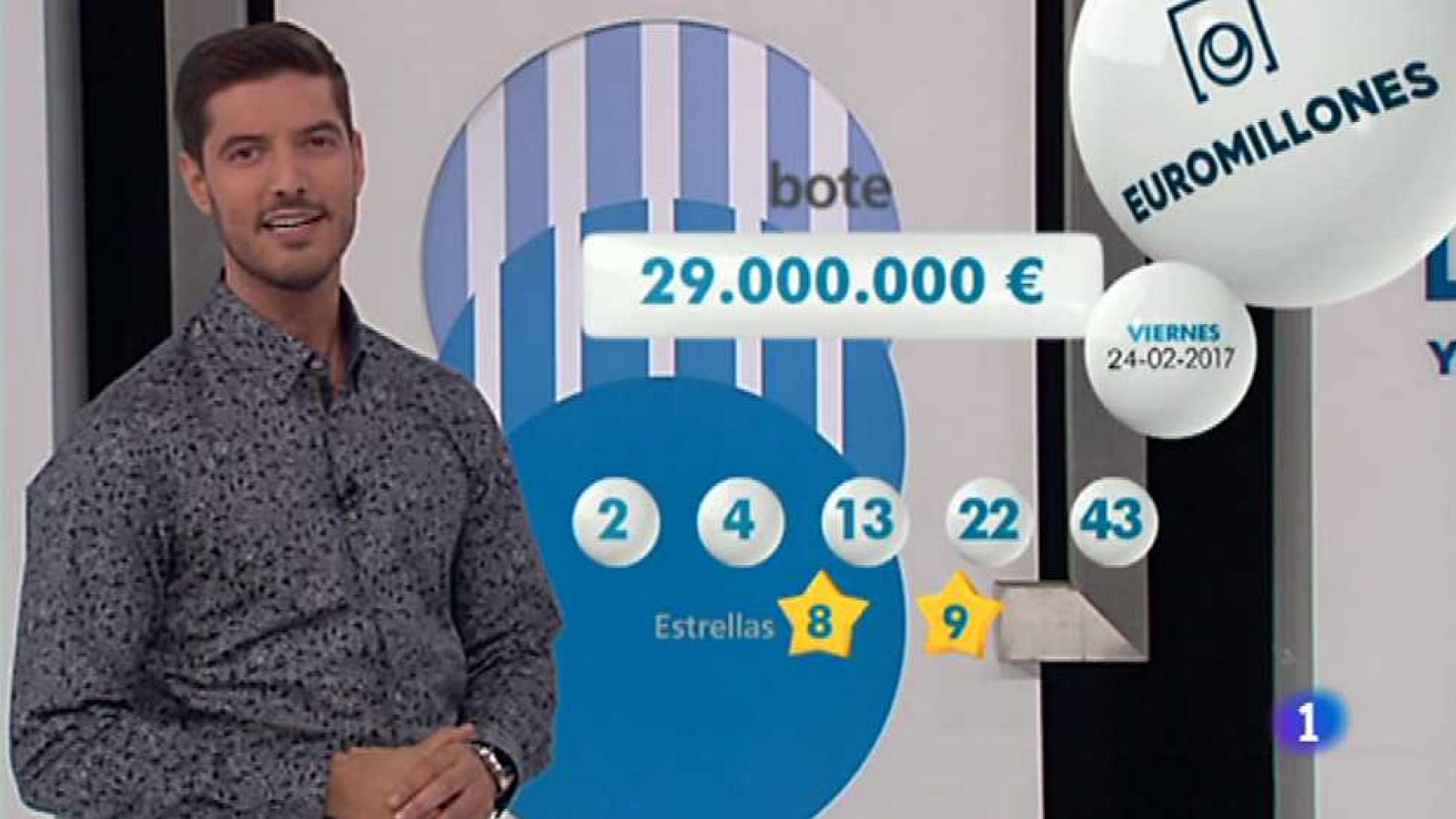 Bonoloto + EuroMillones - 24/02/17 - ver ahora